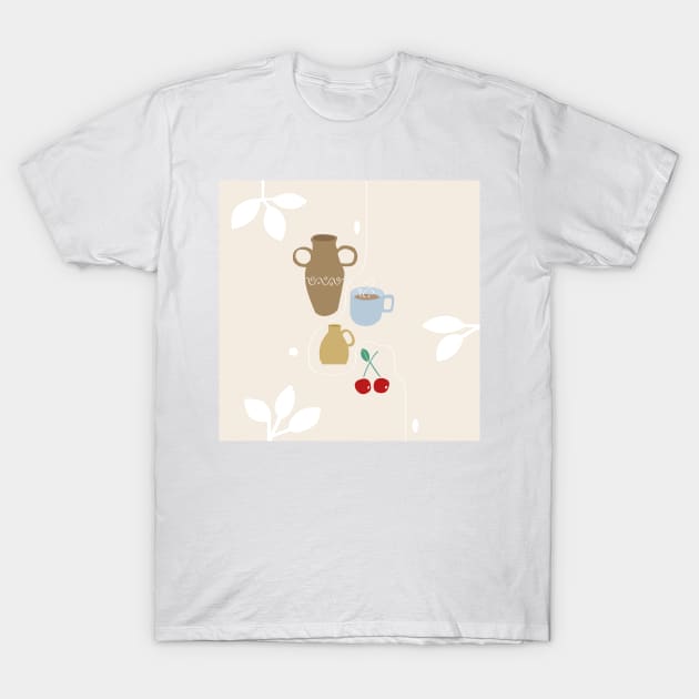 Coffee Morning T-Shirt by NJORDUR